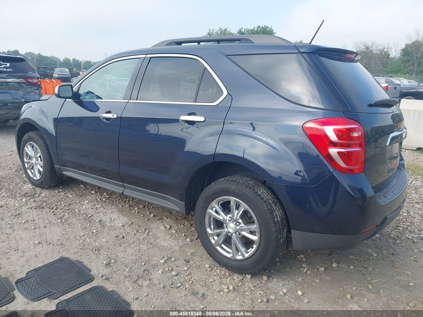 Vin: 2gnalcek3g1175369, lot: 46317229, chevrolet equinox lt 20163