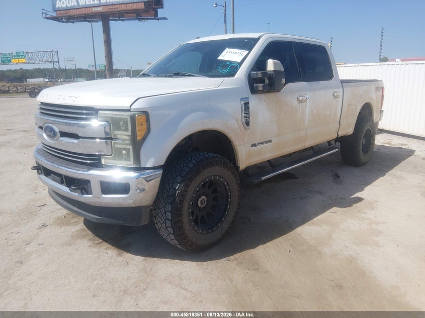 Vin: 1ft7w2bt4heb34119, lot: 46317232, ford f-250 lariat 20172