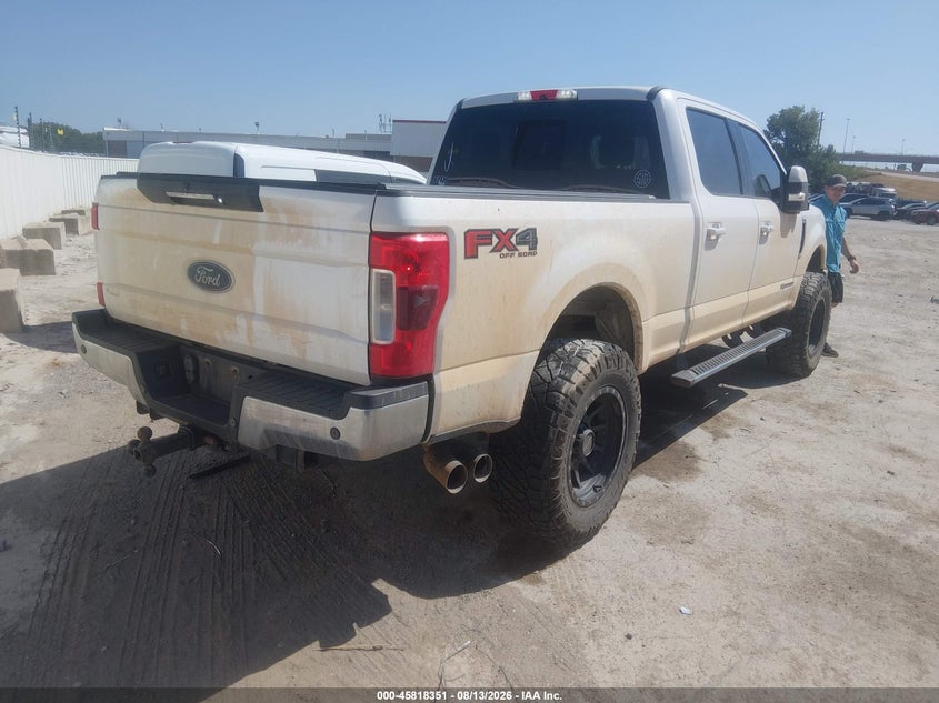 Vin: 1ft7w2bt4heb34119, lot: 46317232, ford f-250 lariat 20174