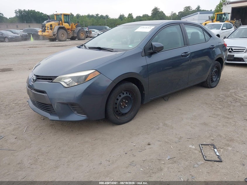 2016 Toyota Corolla, Обычный износ, IAAI, VIN 2T1BURHE6GC626959 — фото 2