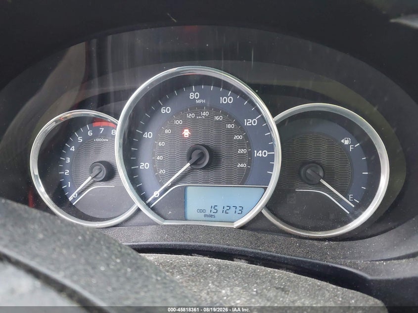 TOYOTA COROLLA 2016 VIN 2T1BURHE6GC626959