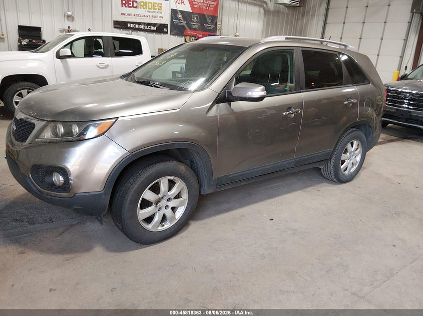 Vin: 5xykt3a15bg113948, lot: 46317244, kia sorento lx 20112