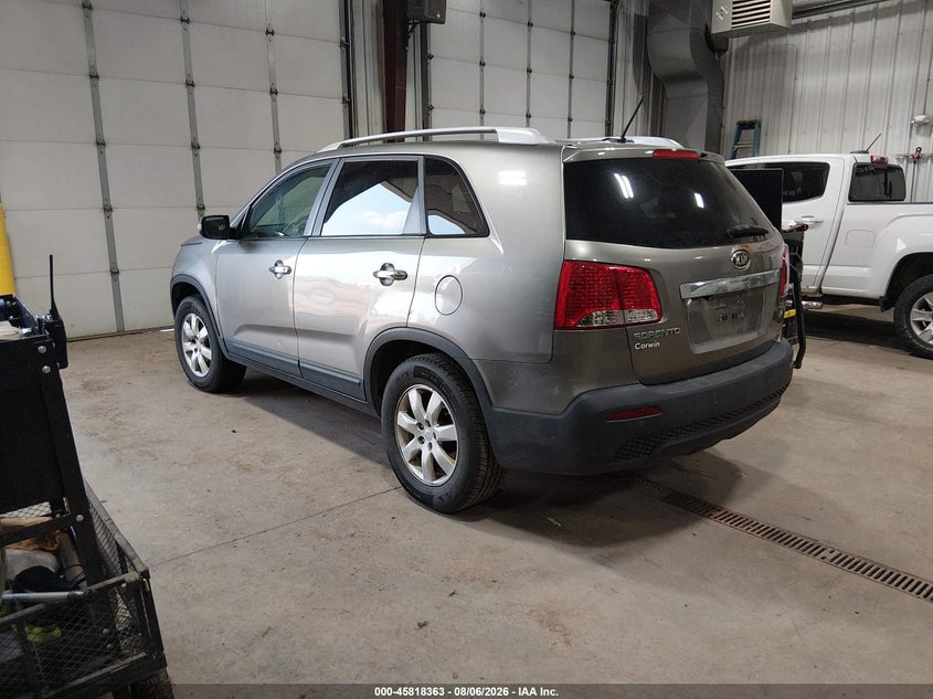Vin: 5xykt3a15bg113948, lot: 46317244, kia sorento lx 20113