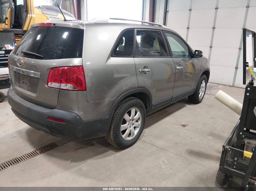 Vin: 5xykt3a15bg113948, lot: 46317244, kia sorento lx 20114