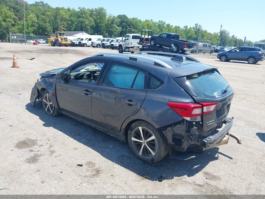 Vin: 4s3gtad64k3727766, lot: 46317246, subaru impreza 2.0i premium 20193