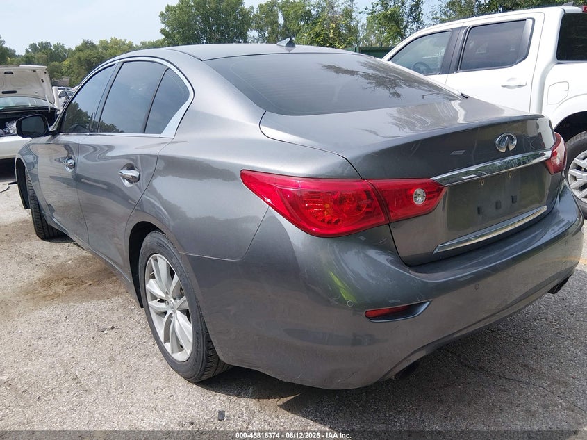 2015 INFINITI Q50 auction photo 3