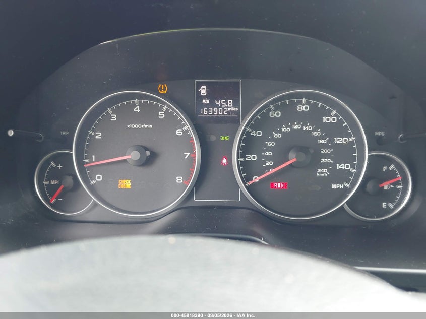 2013 SUBARU LEGACY auction photo 7