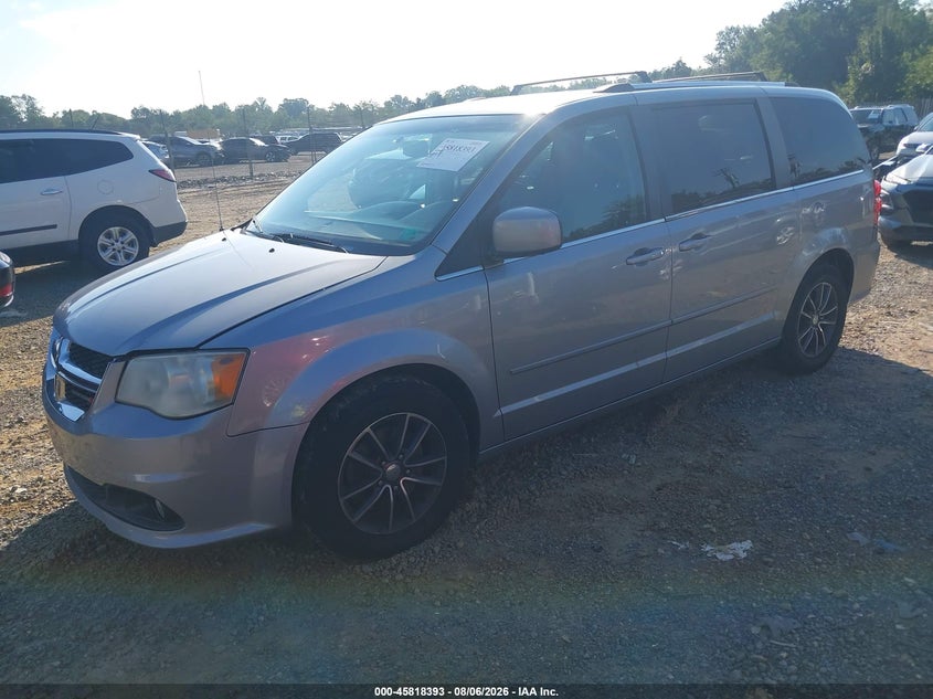Vin: 2c4rdgcgxhr790535, lot: 46317274, dodge grand caravan sxt 20172
