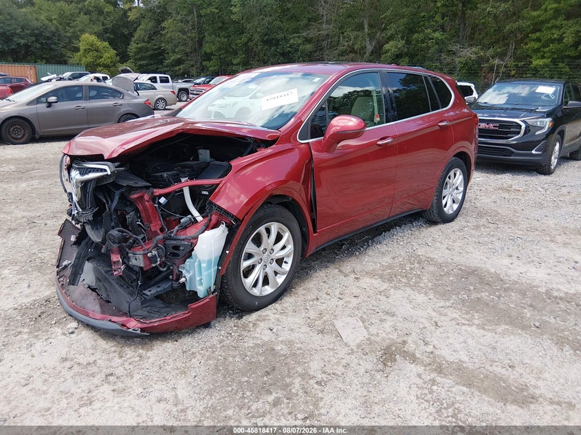 Vin: lrbfxbsa7ld112765, lot: 46317298, buick envision fwd preferred 20202
