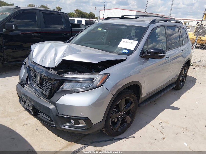 Vin: 5fnyf8h09lb017891, lot: 46317332, honda passport awd elite 20202