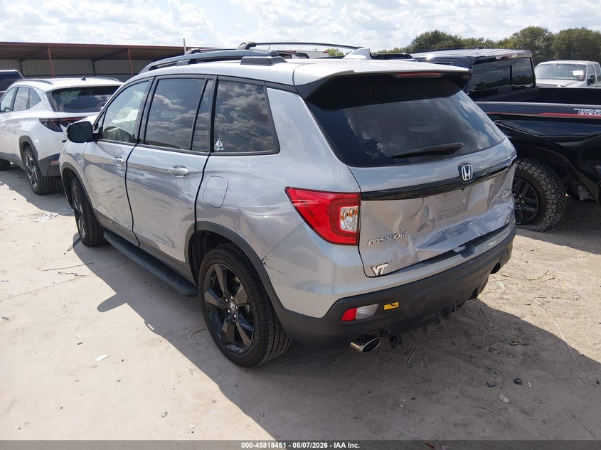 Vin: 5fnyf8h09lb017891, lot: 46317332, honda passport awd elite 20203
