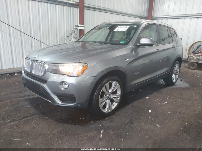 Vin: 5uxwx9c58g0d87149, lot: 46317349, bmw x3 xdrive28i 20162