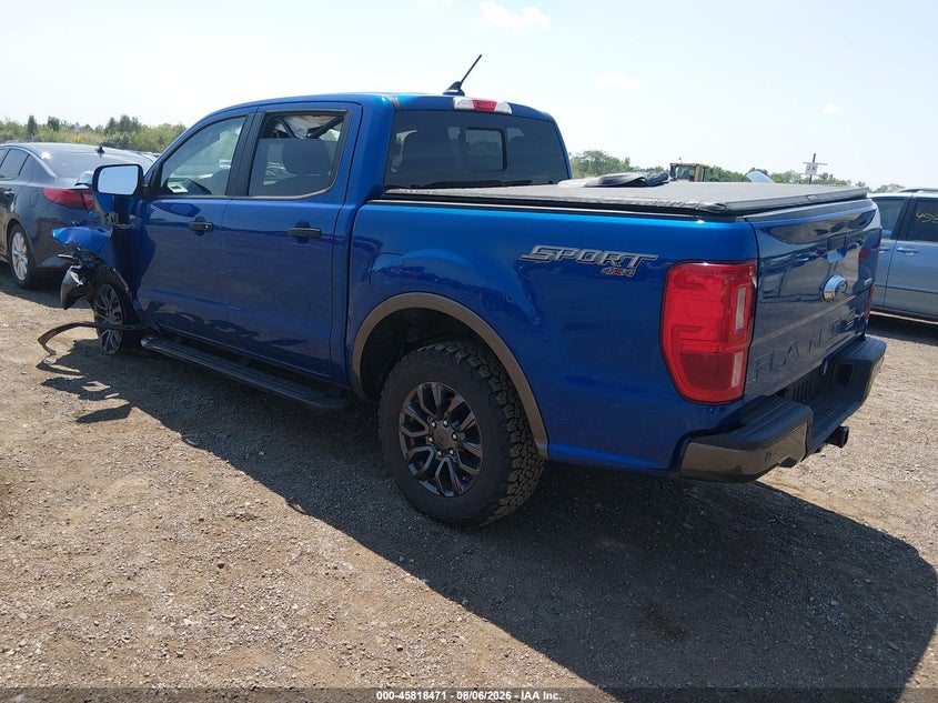 Vin: 1fter4fh9kla22399, lot: 46317352, ford ranger xlt 20193