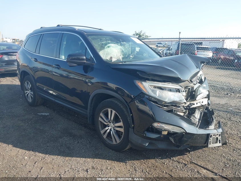 Vin: 5fnyf6h6xjb006307, lot: 46317367, honda pilot ex-l 2018 img_1