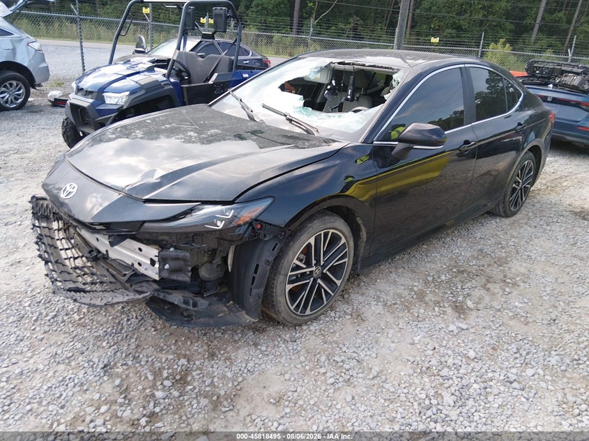 Vin: 4t1daack7su027351, lot: 46317376, toyota camry xle 20252