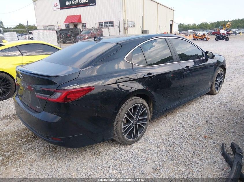 Vin: 4t1daack7su027351, lot: 46317376, toyota camry xle 20254
