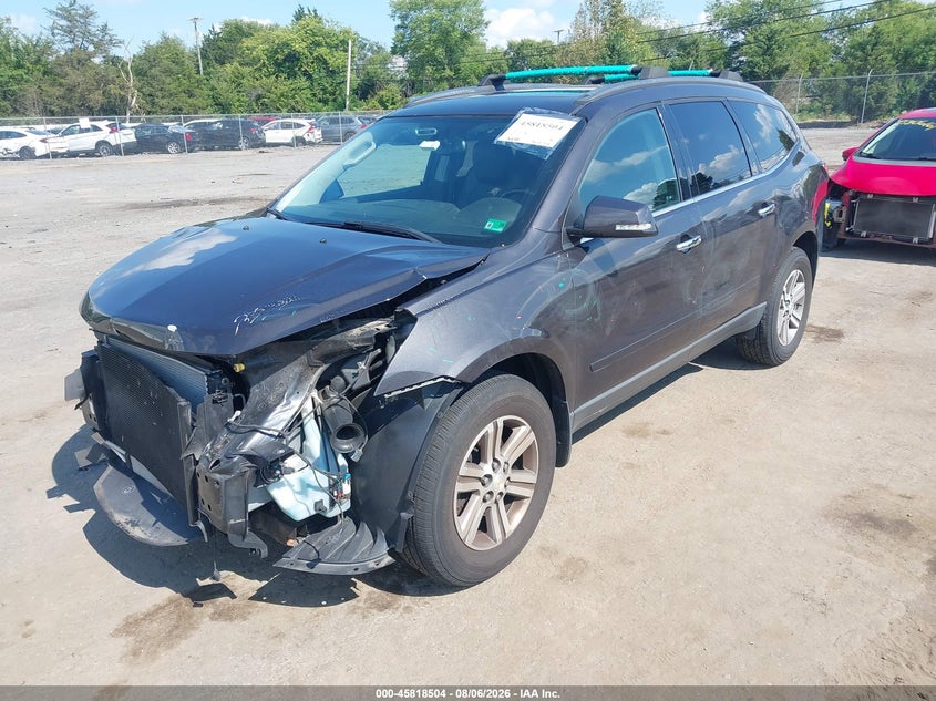 Vin: 1gnkvhkd7hj323306, lot: 46317385, chevrolet traverse lt 20172