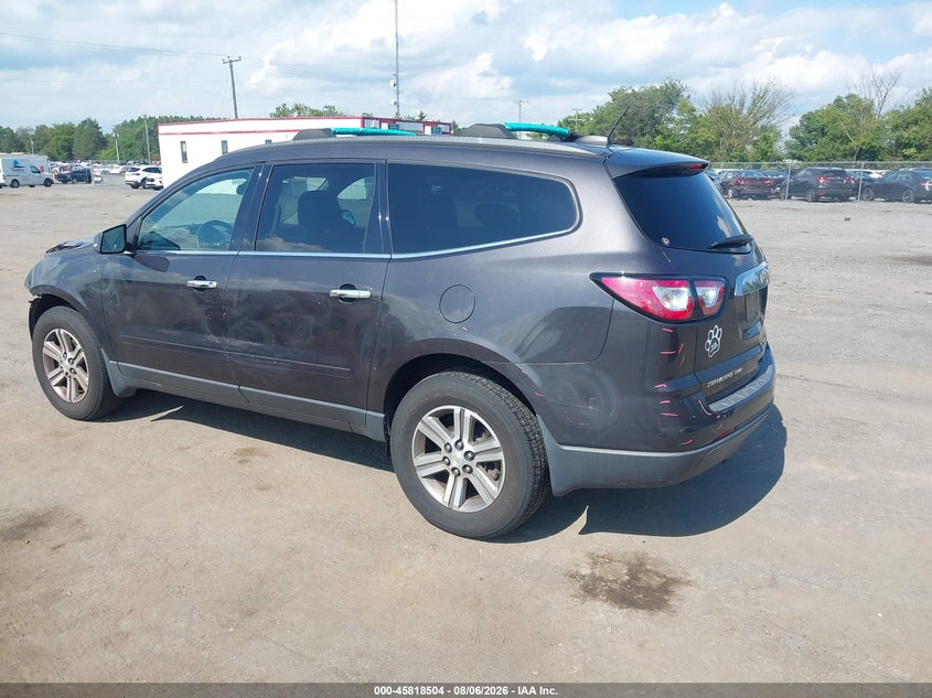 Vin: 1gnkvhkd7hj323306, lot: 46317385, chevrolet traverse lt 20173