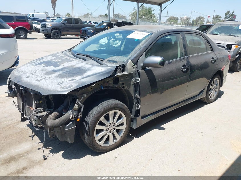 Vin: 1nxbu4ee6az211315, lot: 46317390, toyota corolla s 20102