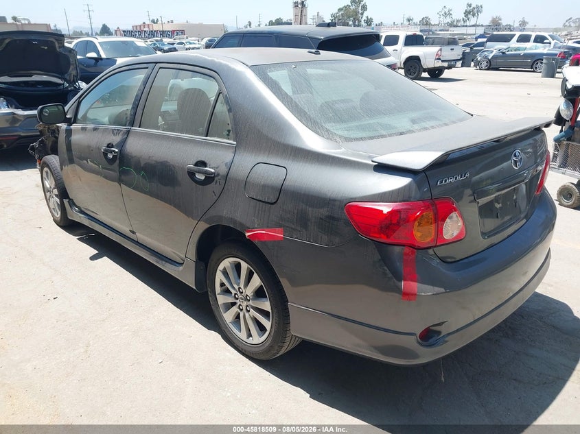 Vin: 1nxbu4ee6az211315, lot: 46317390, toyota corolla s 20103