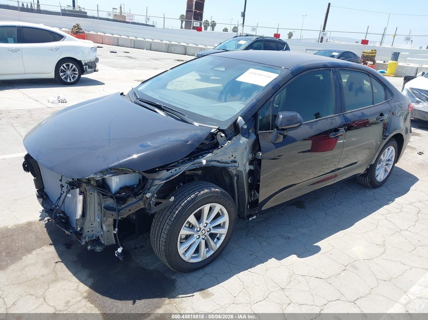Vin: jtdbcmfe2t3156618, lot: 46317400, toyota corolla hybrid hybrid le 20262