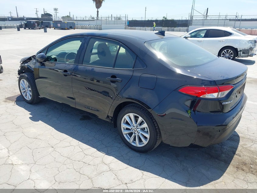 Vin: jtdbcmfe2t3156618, lot: 46317400, toyota corolla hybrid hybrid le 20263