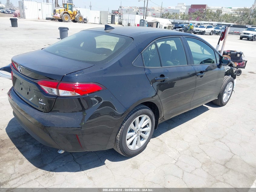 Vin: jtdbcmfe2t3156618, lot: 46317400, toyota corolla hybrid hybrid le 20264