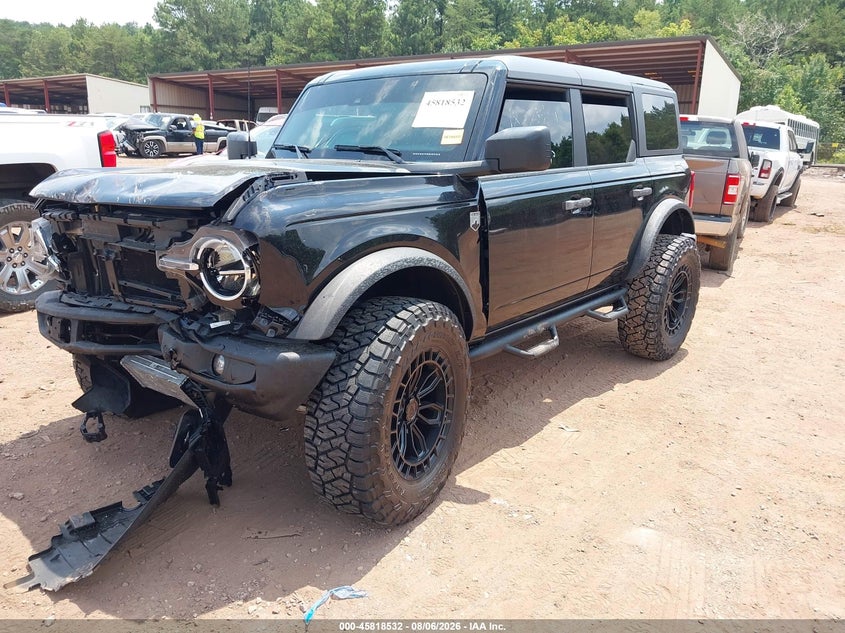 Vin: 1fmde7bh1rlb38037, lot: 46317413, ford bronco big bend 20242