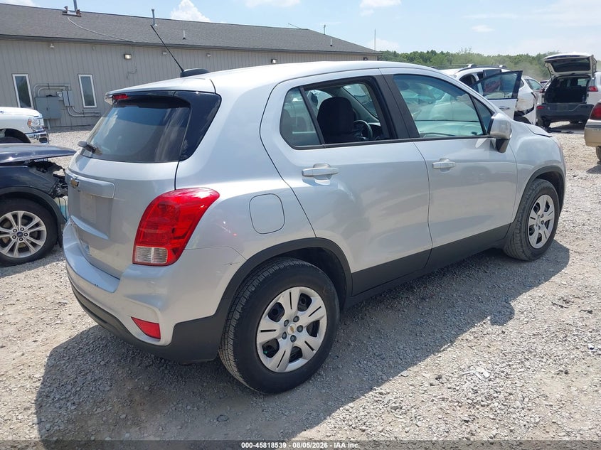Vin: kl7cjksb1hb176766, lot: 46317420, chevrolet trax ls 20174