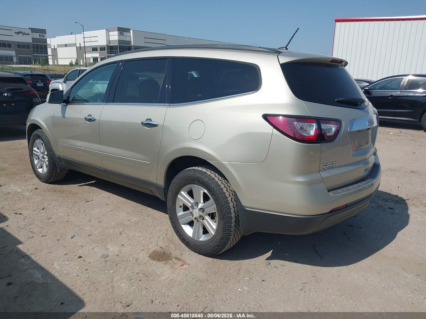 Vin: 1gnkrhkd5ej306357, lot: 46317421, chevrolet traverse lt 20143