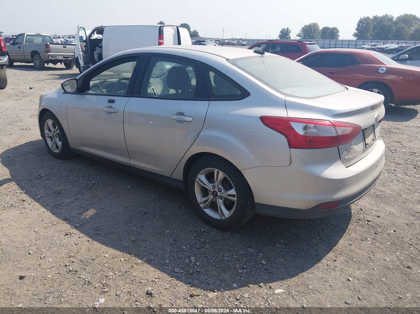 Vin: 1fadp3f28el147458, lot: 46317428, ford focus se 20143