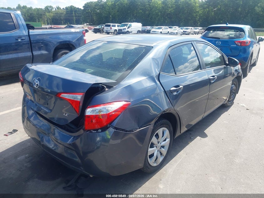 Vin: 2t1burhe8fc439351, lot: 46317431, toyota corolla le 20154