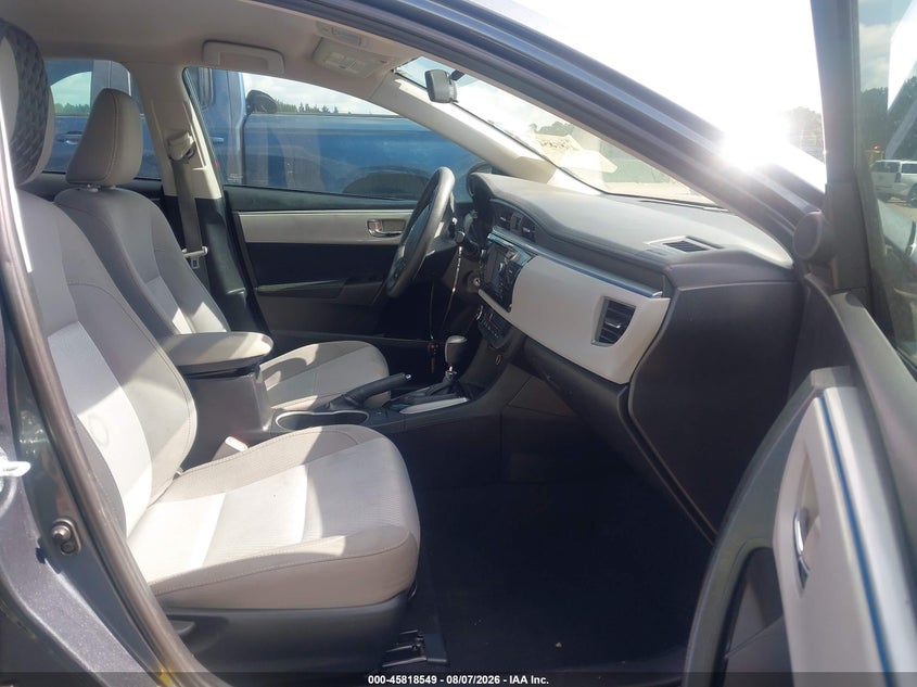 2015 TOYOTA COROLLA auction photo 5