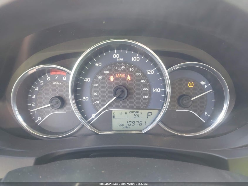 2015 TOYOTA COROLLA auction photo 7