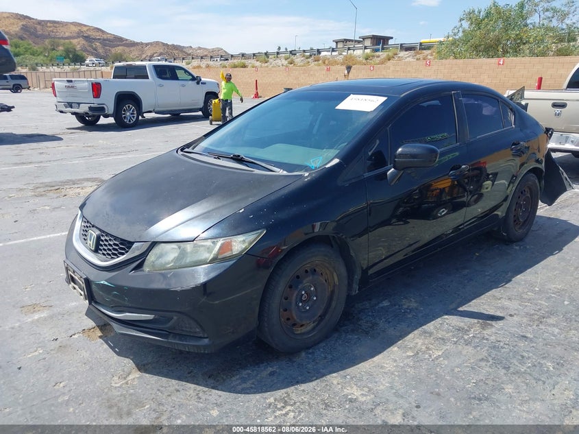 Vin: 19xfb2f83fe261278, lot: 46317443, honda civic ex 20152
