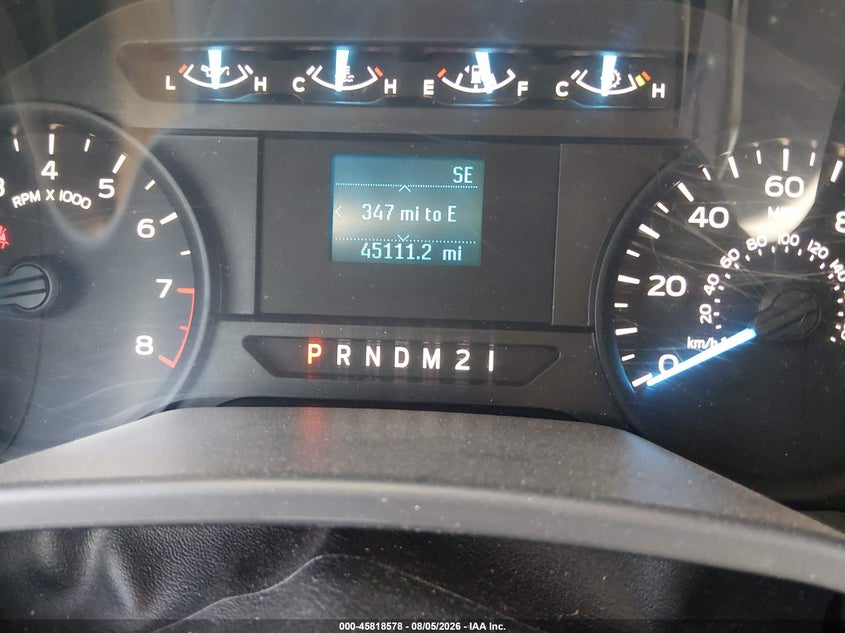 2018 FORD F-150 PICKUP 3.3L V-6 DI, DOHC, VVT, 290HP