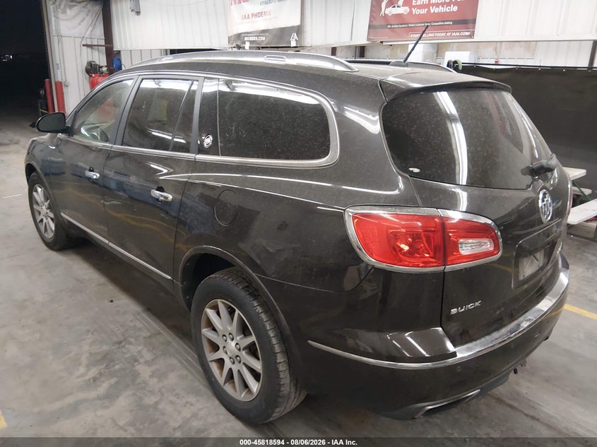 Vin: 5gakrckd0dj233748, lot: 46317475, buick enclave leather 20133