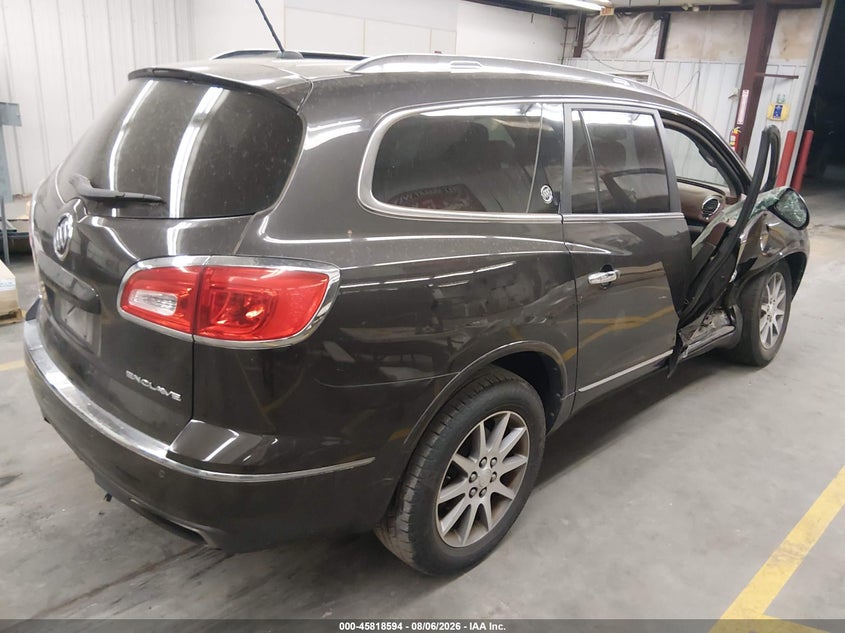 Vin: 5gakrckd0dj233748, lot: 46317475, buick enclave leather 20134