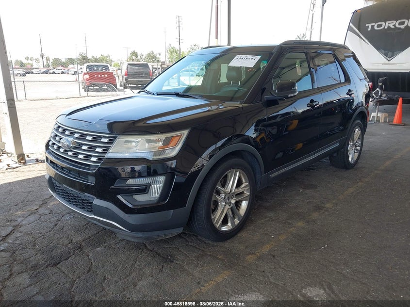 Vin: 1fm5k8d80ggc95368, lot: 46317479, ford explorer xlt 20162