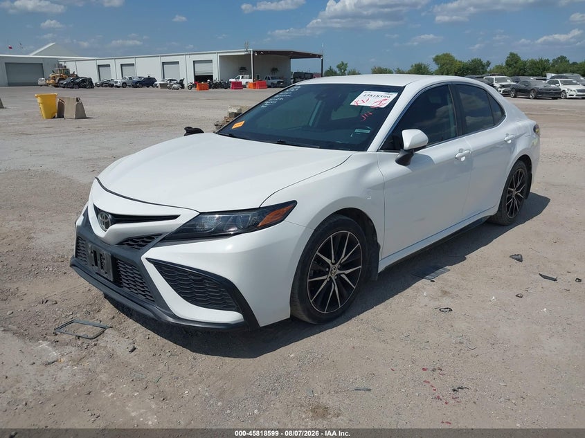 Vin: 4t1g11ak4mu539183, lot: 46317480, toyota camry se 20212
