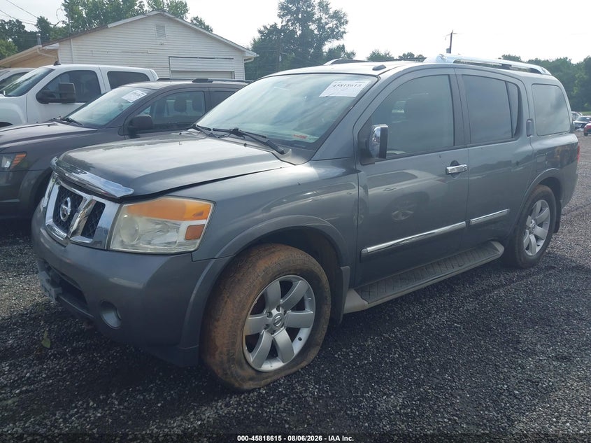 Vin: 5n1aa0nc7dn606467, lot: 46317496, nissan armada sl 20132