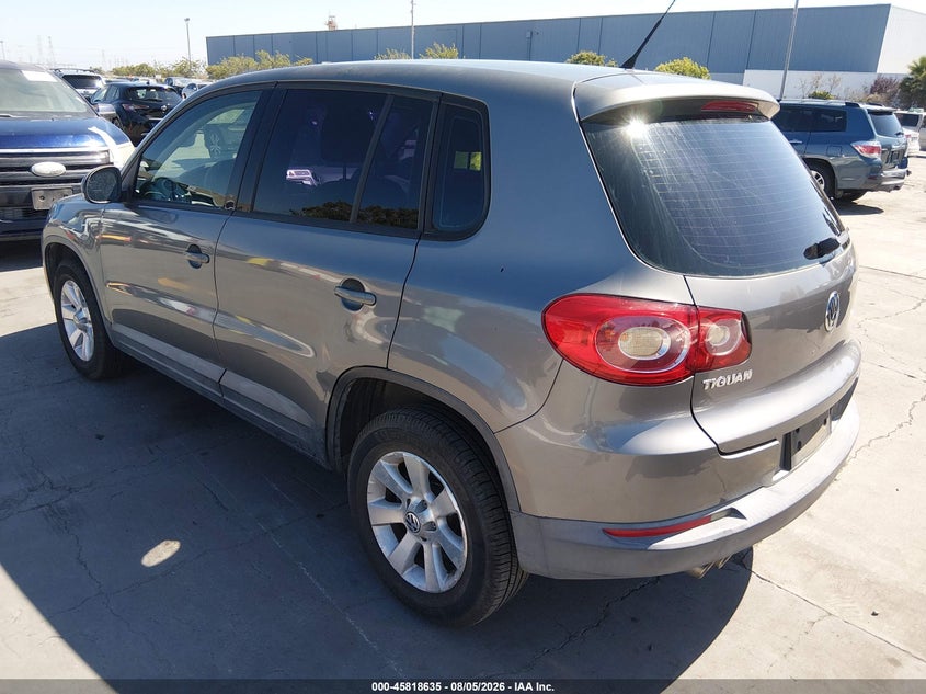 Vin: wvgav7ax8aw533864, lot: 46317516, volkswagen tiguan s/se/sel/wolfsburg edition 20103