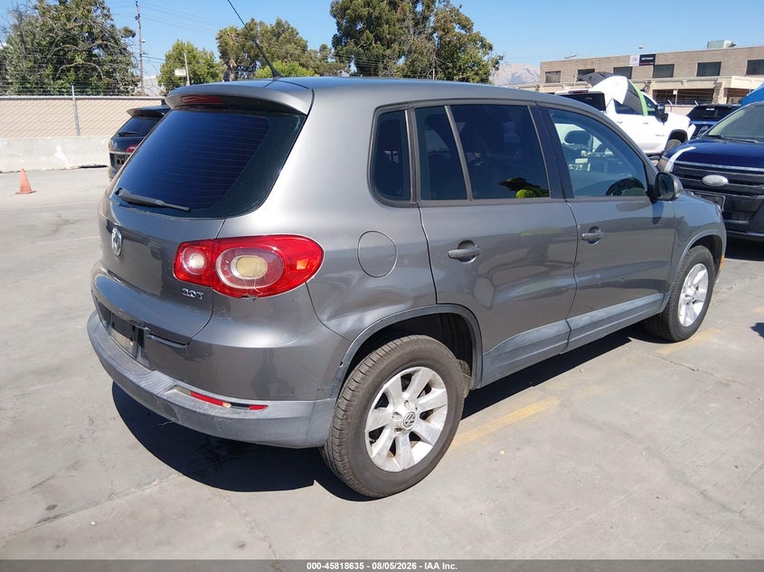 Vin: wvgav7ax8aw533864, lot: 46317516, volkswagen tiguan s/se/sel/wolfsburg edition 20104