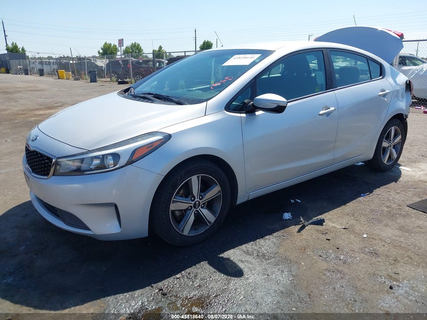Vin: 3kpfl4a71je169893, lot: 46317521, kia forte lx 20182