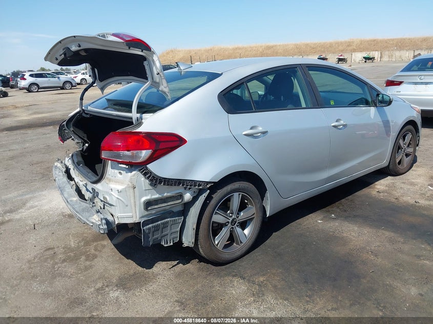 Vin: 3kpfl4a71je169893, lot: 46317521, kia forte lx 20184