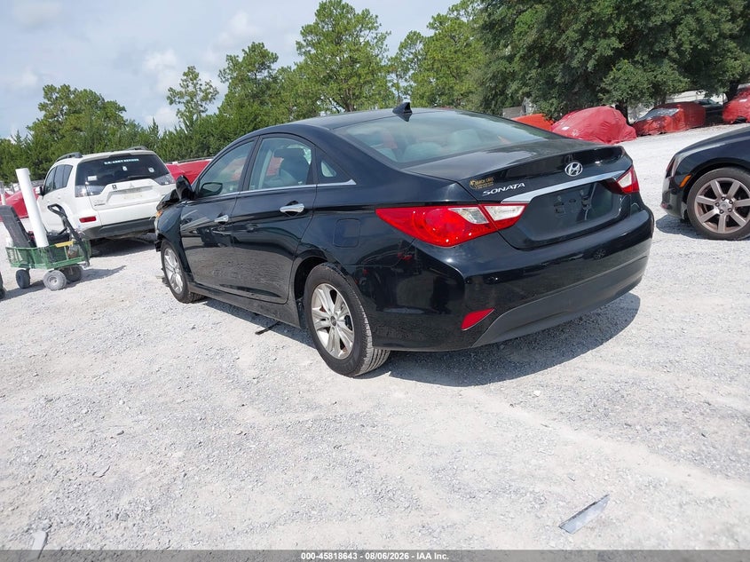 Vin: 5npeb4ac5eh901584, lot: 46317524, hyundai sonata gls 20143