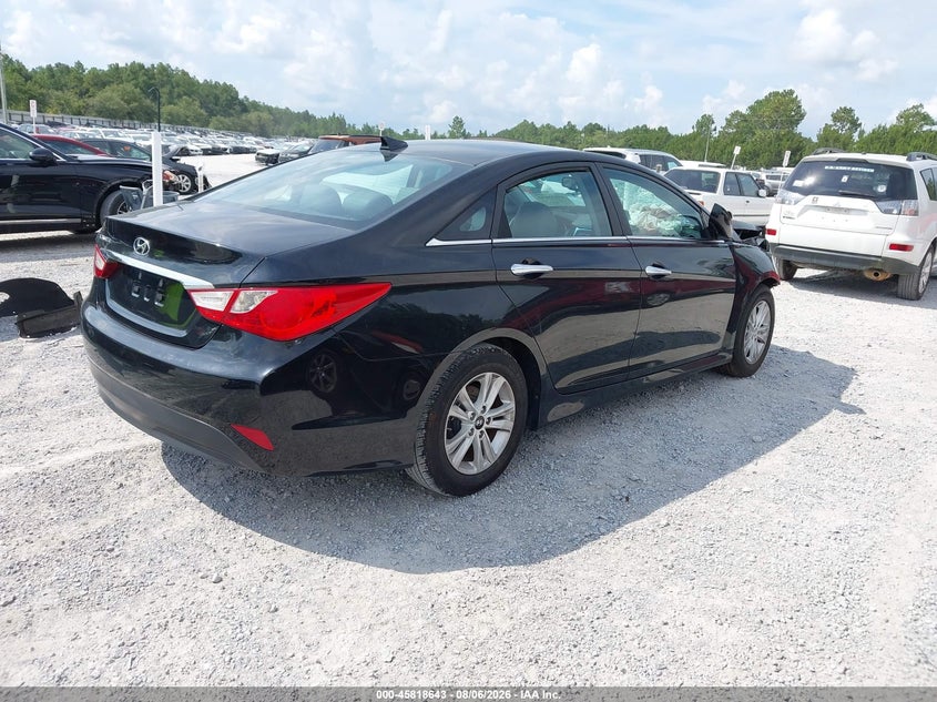 Vin: 5npeb4ac5eh901584, lot: 46317524, hyundai sonata gls 20144