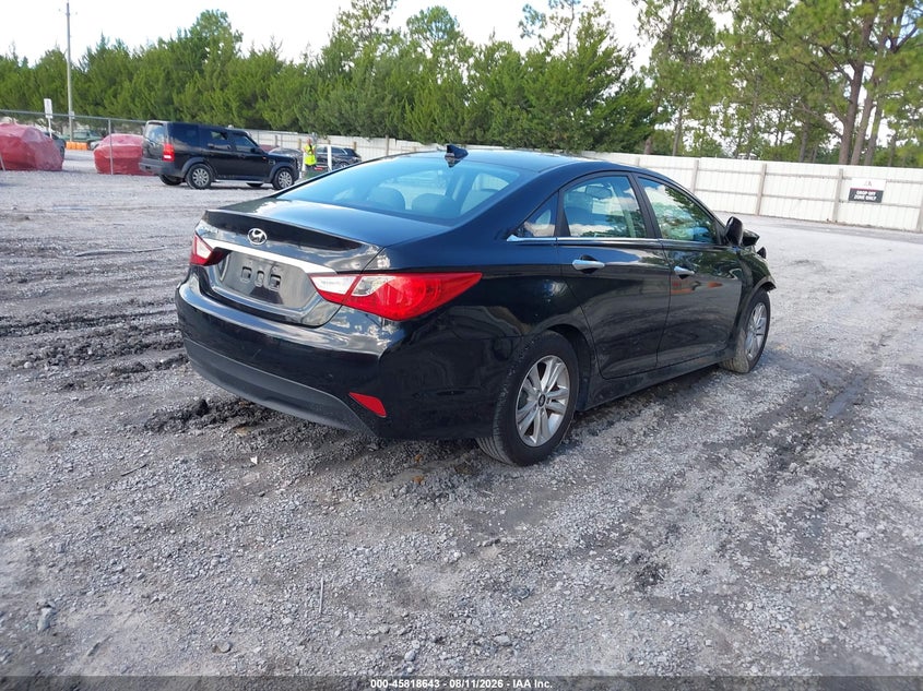 2014 HYUNDAI SONATA auction photo 4