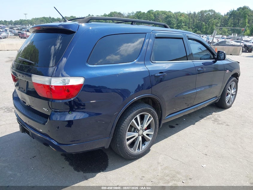 Vin: 1c4sdjctxdc652993, lot: 46317566, dodge durango r/t 20134