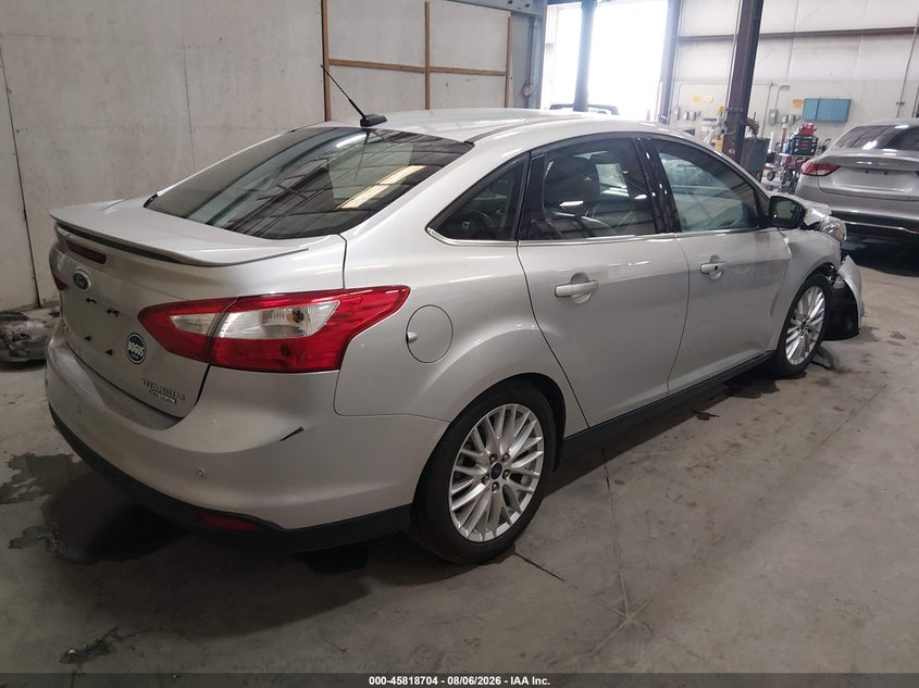 Vin: 1fadp3j27el247350, lot: 46317585, ford focus titanium 20144